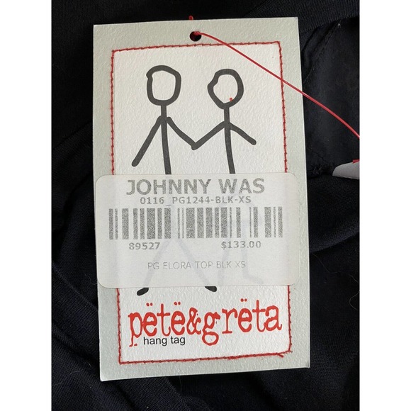 NWT Johnny Was Pete & Greta Elora Tunic Dress Black Top Sleeveless A lin… - Picture 7 of 8